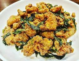 Sedapnya ayam bijan, cendawan shimeji telur masin dan ayam kiub halia madu. Pin On Salted Egg
