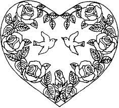 14 Unique De Coloriage Rose Et Coeur Image Coloriage Coeur Coloriage Image Coloriage