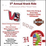 5th Annual "Krank" Memorial Ride