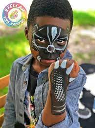 Cats Face Paint Black 42 New Ideas Superhero Face Painting Face Painting Halloween Face Painting