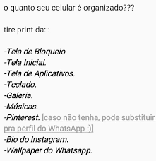 Brincadeira Para Status Tire Print E Poste Nos Status Brincadeiras Para Status Bio Do Instagram Tirar Print