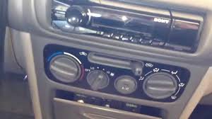Sony xplod 52x4 car stereo wiring diagram car audio video. Sony Dsx A40ui Car Stereo Installation On 1998 1999 2000 2001 2002 Toyota Corolla Youtube