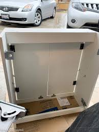 Makeup vanity for small spaces. Ikea Bathroom Vanity Hack Ikea Silveran For A Shallow Space Average But Inspired