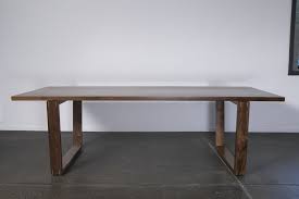 Solid Walnut Dining Table Floating Wide Set Dining Table Walnut Dining Table Dining Table Chairs