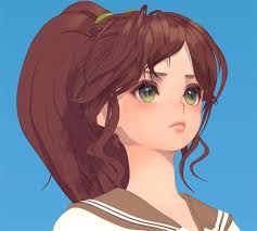 Face practice (anime style) , mina kim