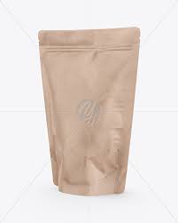 Download Kraft Stand Up Pouch Mockup In Pouch Mockups On Yellow Images Object Mockups PSD Mockup Templates