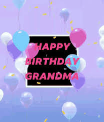 Happy Birthday Grandma Gifs Tenor