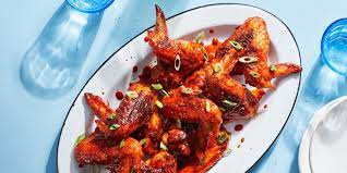 3 Ingredient Gochujang Grilled Chicken Wings With Scallion Recipe Best Chicken Wing Recipe Chicken Wing Recipes Chicken Wings