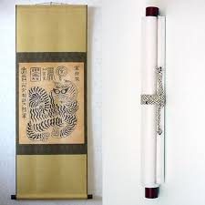 Tiger Eyes Painting Charm Korean Folk Painting Wall Hanging Scroll Antique Alive Eye Painting Wall Painting Hanging Paintings