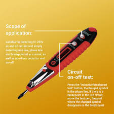 A test light, test lamp, voltage tester, or mains tester is a piece of electronic test equipment used to determine the presence of electricity in a piece of equipment under test. Ac Dc Voltage Detector Test Pencil 12v 250v Electrical Digital Tester Pen Mega Deal 8b063 Primitivabagar