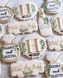 20 Wedding Cake Cookies Decor Ideas Page 2 Of 3 Yes Delicious In 2020 Wedding Shower Cookies Bridal Shower Cookies Bridal Shower Brunch