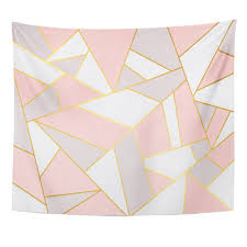 Maybe you would like to learn more about one of these? Zealgned Colorful Gold Pink Grey Geometry White Mosaic Abstract Angel Broken Color Colourful Wall Art Hanging Tapestry Home Decor For Living Room Bedroom Dorm 51x60 Inch Walmart Com Walmart Com