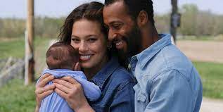 Ashley graham shares sweet family portrait of herself with baby isaac and husband justin ervin as they quarantine in the model's hometown. Ohpzb0j21wlngm