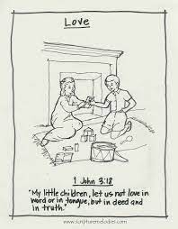 John 5 jesus and the paralyzed man study 8: 1 John 3 18 Coloring Page More Free Coloring Pages At Www Scripturemelodies Com Scripture Memorization Coloring Pages Scripture Memory