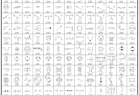 37 Organized Schematics Symbols Chart