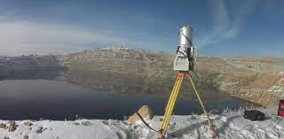 Riegl 420 Scanning A Mine Pit Wall Darling Geomatics Dyson Vacuum Vacuums Vacuum Cleaner