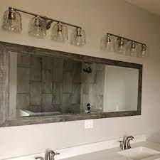 There was kind of a tight little spot with a sloping ceiling. Alice House 32 Vanity Lights With Hammered Glass 4 Light Wall Lighting Brushed Nickel Bathroom Lights Over Mirror Bathroom Lighting Al6091 W4sn Pricepulse