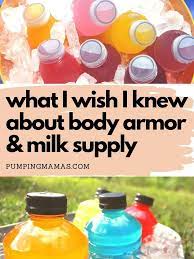 Body armour for lactation