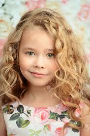 15 bouncy curls hairstyles for girls. Portrait Of A Cute Little Girl With Beautiful Blonde Curly Hair Stock Photo Picture And Royalty Free Image Image 103051557
