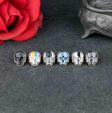Crystal Skull Lapel Pin, Edgy Punk Tie Tack, Goth Gothic Brooch, Biker  Rocker Punk Pirate Emo Fashion, Unisex Memeto Mori Gift