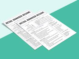 Get inspiration for your resume, use one of our professional templates, and score the job you want. Free Retail Manager Resume Template With Clean And Elegant Design