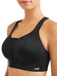 If bra sizes and finding the right size wasn't hard enough, sizes change from country to country making the whole experience even more complicated. Avia Avia Medium Support Zip Front Sports Bra Walmart Com Front Zip Sports Bra Sports Bra Bra