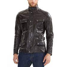 Belstaff Turner Leather Jacket Antique Black Leather Jacket Leather Jacket Men Men S Leather Jacket
