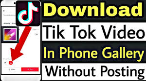Best tiktok downloader to save no watermark tiktok videos. How To Download Save Tik Tok Video In Phone Gallery Without Posting Youtube