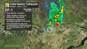 This map was created by a user. Meteomedia Ef 1 Tornado Confirmed In Orleans Ont Frightening Footage