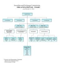 Organizational Setup Securities And Exchange Commission