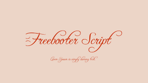 Dowonload this fonts for graphic design , web fonts. Freebooter Script Font Family Download Free For Desktop Webfont