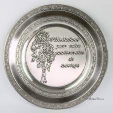 .message anniversaire mariage 50 ans à son mari discours 50 ans de mariage et souhaits à son épouse texte invitation 50 ans de mariage noces d'or. Assiette En Etain Anniversaire De Mariage