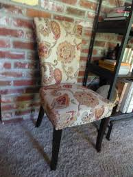 Pier 1 Paisley Slip Chair Dining Chairs Chair Decor
