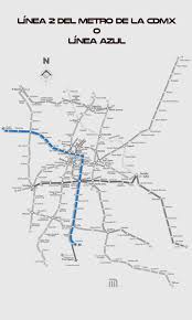 Líneas de metro de madrid: Linea 2 Del Metro De La Cdmx Mexico Real