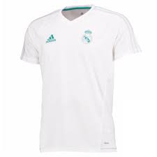 With the first shirt, the white colour is combined with the. Real Madrid Training Jersey 2018 Jersey On Sale