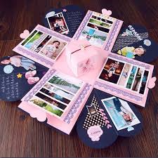 Explosion Diy Surprise Love Box Greyson Co Creative Diy Gifts Photo Album Diy Album Diy