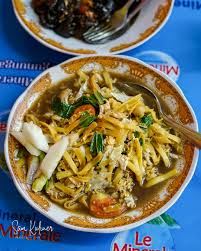 Seporsi bubur ayam ini dijual dengan harga rp10 ribuan. Rekomendasi Kuliner Mie Jawa Di Warung Pak Pri Nganjuk