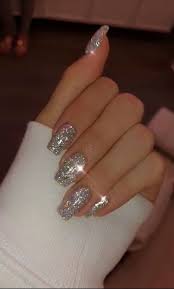 Keep things interesting for prom with a black and white. Cute Prom Nails Ideas To Rock On Your Special Day Nail Designs Glitter Coffin Nails Designs Glamorous Nails