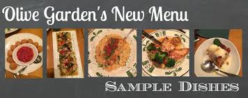 These are ordered from lowest to highest calorie and i've also thrown in some of the highest calorie options on the menu. Olive Garden Menu Updates January 2015