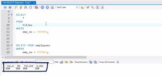 Sql Delete Statement How To Safely Remove Records From A Database