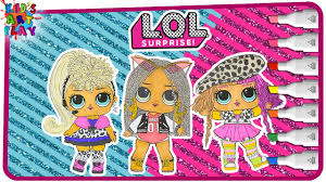 We do not intend to infringe any legitimate intellectual right, artistic rights or. Coloring Lol Little Omg Dolls Lol Surprise Omg Coloring Compilation Swag Lady Diva Neonlicious Youtube