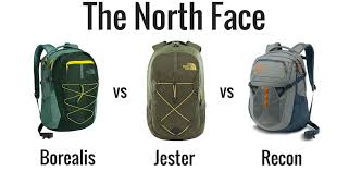 The North Face Recon Vs Borealis Vs Jester Backpack