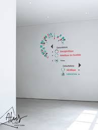 Une Signaletique D Hopital Toute En Couleurs Atus Lab Signaletique Hopital Couleur