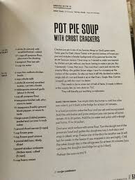 Pot Pie Soup Pot Pie Soup Chrissy Teigen Recipes Chicken Pot Pie Soup