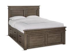Captains bed king for elegant master bedroom. River Falls Captains Bed By Thomas Cole Hom Furniture