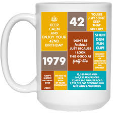 Thsclothing 42nd Birthday Gifts Funny Quote Coffee Mug Thsclothing