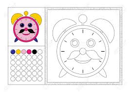 Voyageons dans l'histoire de l'art avec ces quelques coloriages adultes créés à partir des tableaux les plus connus. Page De Livre De Coloriage Adulte Avec Modele Colore Cadre Decoratif Et Echantillon De Couleur Vecteur Image De Contour Noir Et Blanc Reveil Avec Moustache Clip Art Libres De Droits