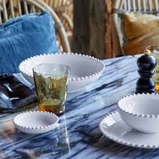 Costa Nova Pearl White Mini Bowl PEN111-WHI