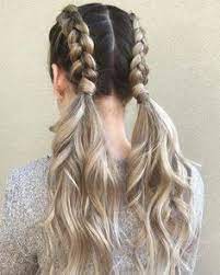 Homecoming Hairstyles Big Haircut Formal Buns For Medium Hair 20190421 April 21 2019 At 11 13pm Cute Braided Hairstyles Braided Hairstyles Hair Styles