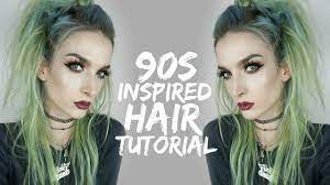 90s Inspired Twisty Hair Tutorial Hair Tutorial 90s Grunge Hair Grunge Hair